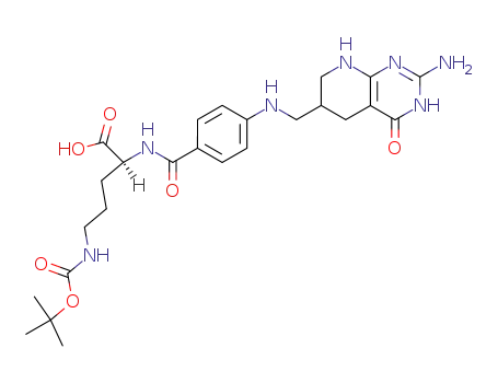 N<sup>δ</sup>-(tert-butyloxycarbonyl)-N<sup>α</sup>-(5-deaza-5,6,7,8-tetrahydropteroyl)-L-ornithine