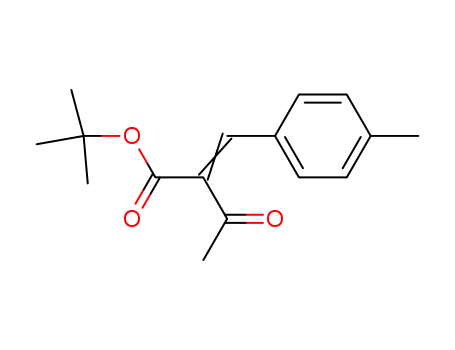 2-<4-Methyl-benzyliden>-acetessigsaeure-tert.-butylester