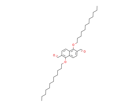 1,5-bis(dodecyloxy)naphthalene-2,6-dicarbaldehyde