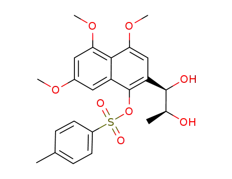C<sub>23</sub>H<sub>26</sub>O<sub>8</sub>S