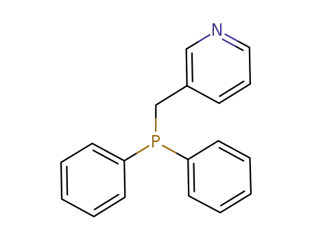 Molecular Structure of 688315-79-9 (Pyridine, 3-[(diphenylphosphino)methyl]-)