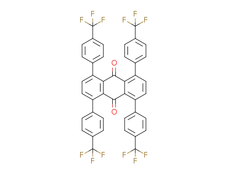 1,4,5,8-tetrakis[4-(trifluoromethyl)phenyl]-9,10-anthracenedione
