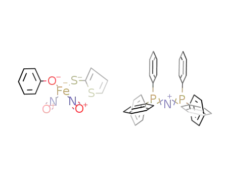 [PPN][(NO)2Fe(OPh)(SC<sub>4</sub>H<sub>3</sub>S)]