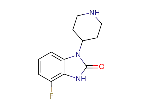 4-fluoro-1-(piperidin-4-yl)-1-H-benzo[d]imidazol-2(3H)-on