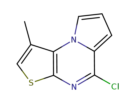 1-methyl-5-chloropyrrolo[1,2-a]thieno[2,3-e]pyrazine