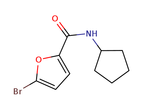 2-FURANCARBOXAMIDE,5-BROMO-N-CYCLOPENTYL-