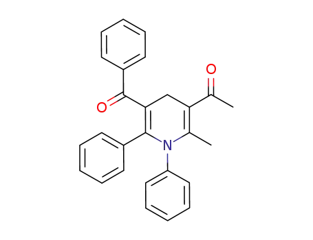 5-acetyl-3-benzoyl-1,4-dihydro-1, 2-diphenyl-6-methylpyridine