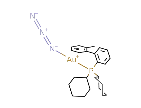 [(PCy<sub>2</sub>(2'-methyl-2-biphenyl))Au(azide)]