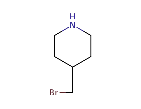 Molecular Structure of 69719-84-2 (4-Bromomethyl-piperidine)