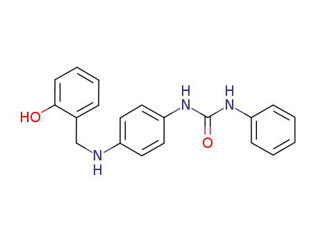 Molecular Structure of 1173492-73-3 (1-[4-(2-hydroxy-benzylamino)phenyl]-3-phenylurea)