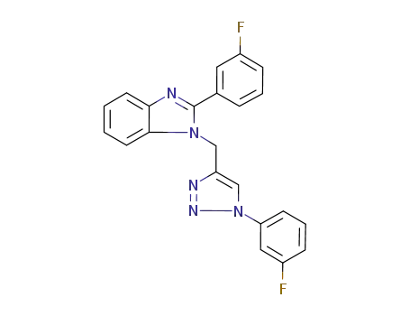 C<sub>22</sub>H<sub>15</sub>F<sub>2</sub>N<sub>5</sub>