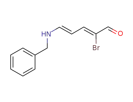 (2Z,4E)-5-(benzylamino)-2-bromopenta-2,4-dienal
