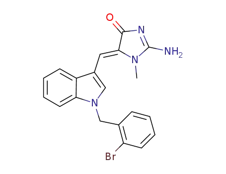 Molecular Structure of 1207733-64-9 (C<sub>20</sub>H<sub>17</sub>BrN<sub>4</sub>O)