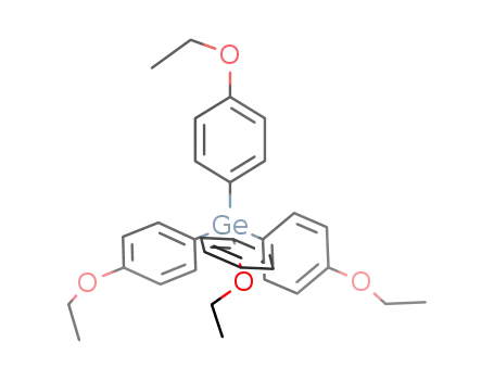 Molecular Structure of 1207825-73-7 (tetrakis(p-ethoxyphenyl)germane)