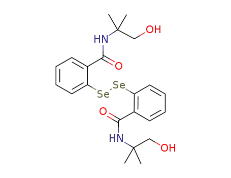 C<sub>22</sub>H<sub>28</sub>N<sub>2</sub>O<sub>4</sub>Se<sub>2</sub>