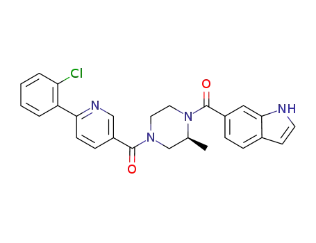 C<sub>26</sub>H<sub>23</sub>ClN<sub>4</sub>O<sub>2</sub>