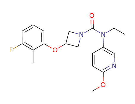 C<sub>19</sub>H<sub>22</sub>FN<sub>3</sub>O<sub>3</sub>