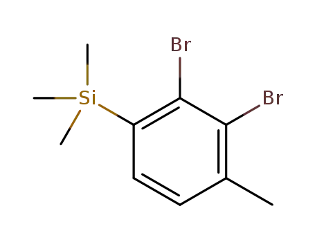(2,3-dibromo-4-methylphenyl)trimethylsilane