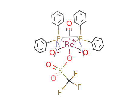 fac-[Re(triflato)(CO)3(N,N'-dimethyl-bis(diphenylphosphino)ethylenediamine)]
