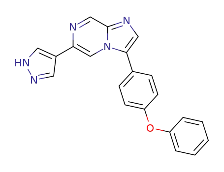 C<sub>21</sub>H<sub>15</sub>N<sub>5</sub>O