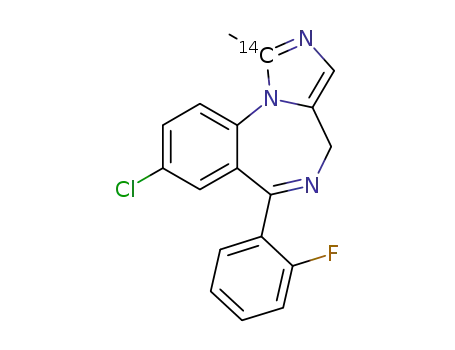 C<sub>17</sub><sup>(14)</sup>CH<sub>13</sub>ClFN<sub>3</sub>