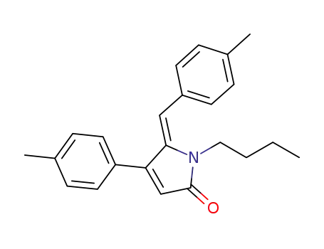 (Z)-5-(4-methylbenzylidene)-1-butyl-4-p-tolylpyrrol-2(5H)-one