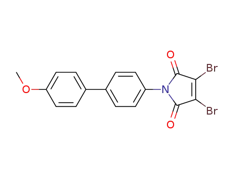 3,4-dibromo-1-(4'-methoxybiphenyl-4-yl)-1H-pyrrole-2,5-dione