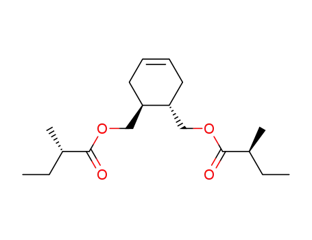 (1S,2S,2'S)-1,2-bis<(2'-methyl-1-oxobutoxy)methyl>cyclohex-4-ene
