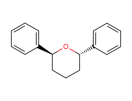 trans-tetrahydro-2,6-diphenyl-2H-pyran