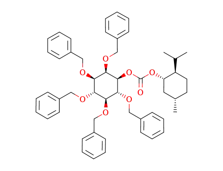 2,3,4,5,6-penta-O-benzyl-1-O-(+)-menthoxycarbonyl-sn-myo-inositol