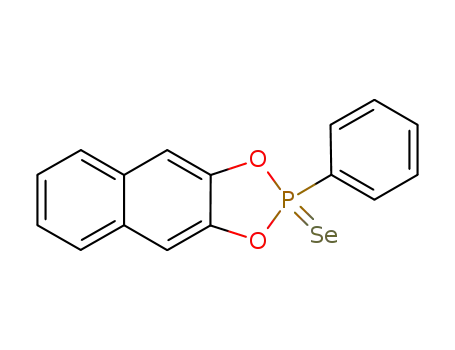 Molecular Structure of 1228931-21-2 (PhP(Se)(OC<sub>10</sub>H<sub>6</sub>O-2,3))