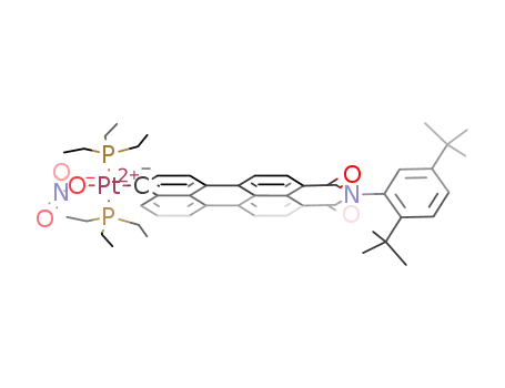 Pt(ONO<sub>2</sub>)(C<sub>22</sub>H<sub>9</sub>O<sub>2</sub>NC<sub>6</sub>H<sub>3</sub>(C(CH<sub>3</sub>)3)2)(P(C<sub>2</sub>H<sub>5</sub>)3)2