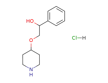 Benzenemethanol, a-[(4-piperidinyloxy)methyl]-, hydrochloride