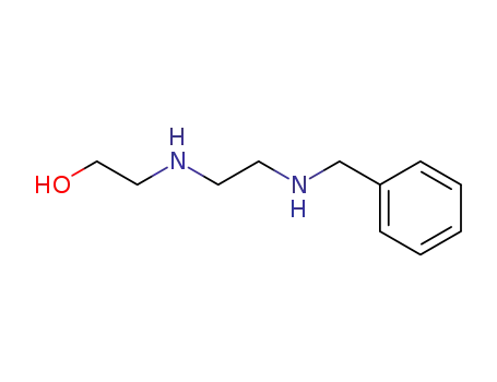 Molecular Structure of 54119-37-8 (2-[[2-[(Phenylmethyl)amino]ethyl]amino]ethanol)