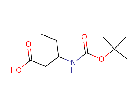 3-[(2-methylpropan-2-yl)oxycarbonylamino]pentanoic acid