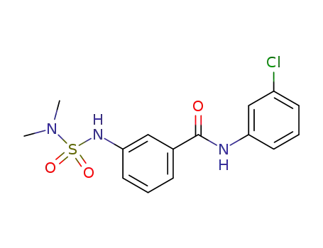 N-(3-Chlorophenyl)-3-[(dimethylsulfamoyl)amino]benzamide