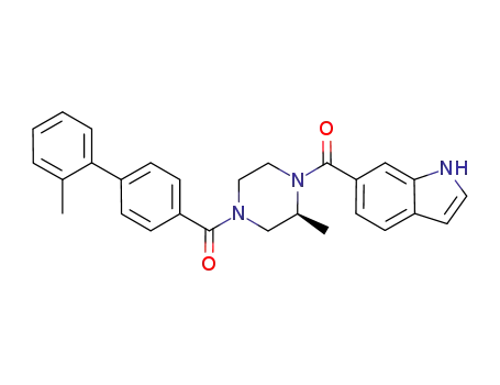 C<sub>28</sub>H<sub>27</sub>N<sub>3</sub>O<sub>2</sub>