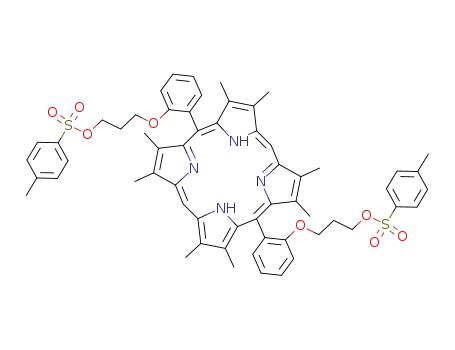 C<sub>60</sub>H<sub>62</sub>N<sub>4</sub>O<sub>8</sub>S<sub>2</sub>