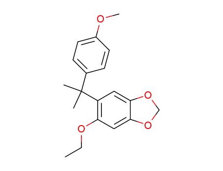1,3-Benzodioxole, 5-ethoxy-6-[1-(4-methoxyphenyl)-1-methylethyl]-