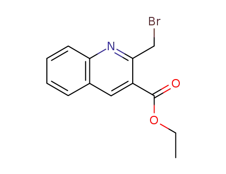 Molecular Structure of 111571-60-9 (ethyl 2-bromomethyl-3-quinoline-3-carboxylate)
