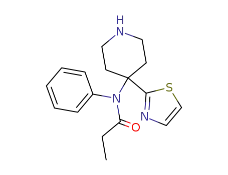N-Phenyl-N-(4-thiazol-2-yl-piperidin-4-yl)-propionamide