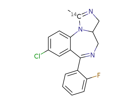 C<sub>17</sub><sup>(14)</sup>CH<sub>15</sub>ClFN<sub>3</sub>