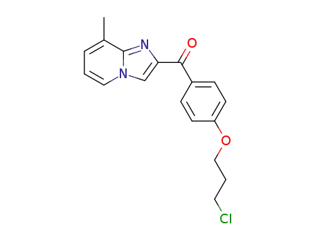 Methanone,
[4-(3-chloropropoxy)phenyl](8-methylimidazo[1,2-a]pyridin-2-yl)-