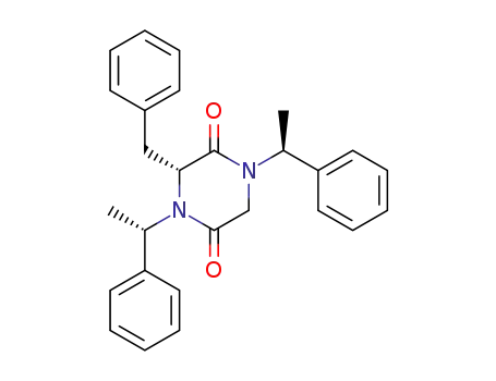 (3R)-1,4-N,N-((S)-1-phenethyl)-3-benzylpiperazine-2,5-dione
