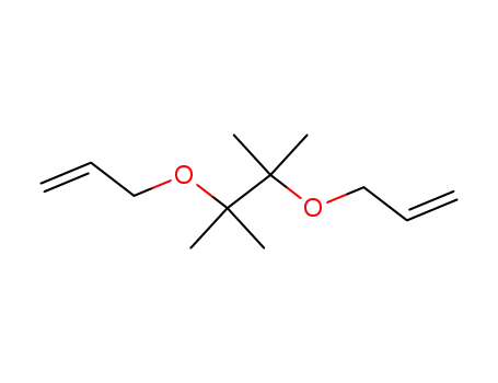 Molecular Structure of 76779-59-4 (Butane, 2,3-dimethyl-2,3-bis(2-propenyloxy)-)