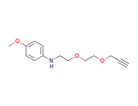4-methoxy-N-(2-(2-(prop-2-ynyloxy)ethoxy)ethyl)aniline