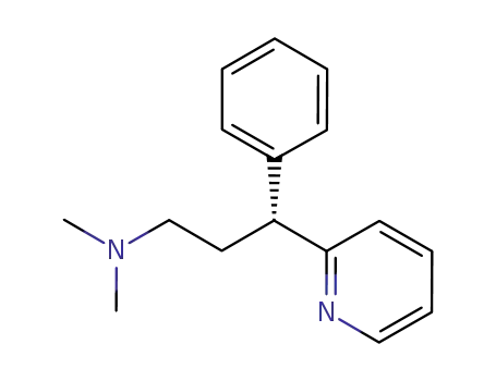 Molecular Structure of 56141-72-1 ((R)-pheniramine)