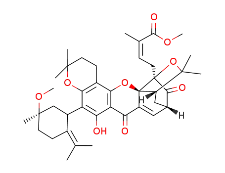 C<sub>40</sub>H<sub>50</sub>O<sub>9</sub>