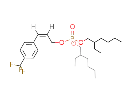 (Z)-4-CF<sub>3</sub>C<sub>6</sub>H<sub>4</sub>CHCHCH<sub>2</sub>OP(O-2-ethylhexyl)2O