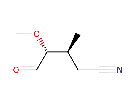 (3S,4R)-4-Methoxy-3-methyl-5-oxo-pentanenitrile